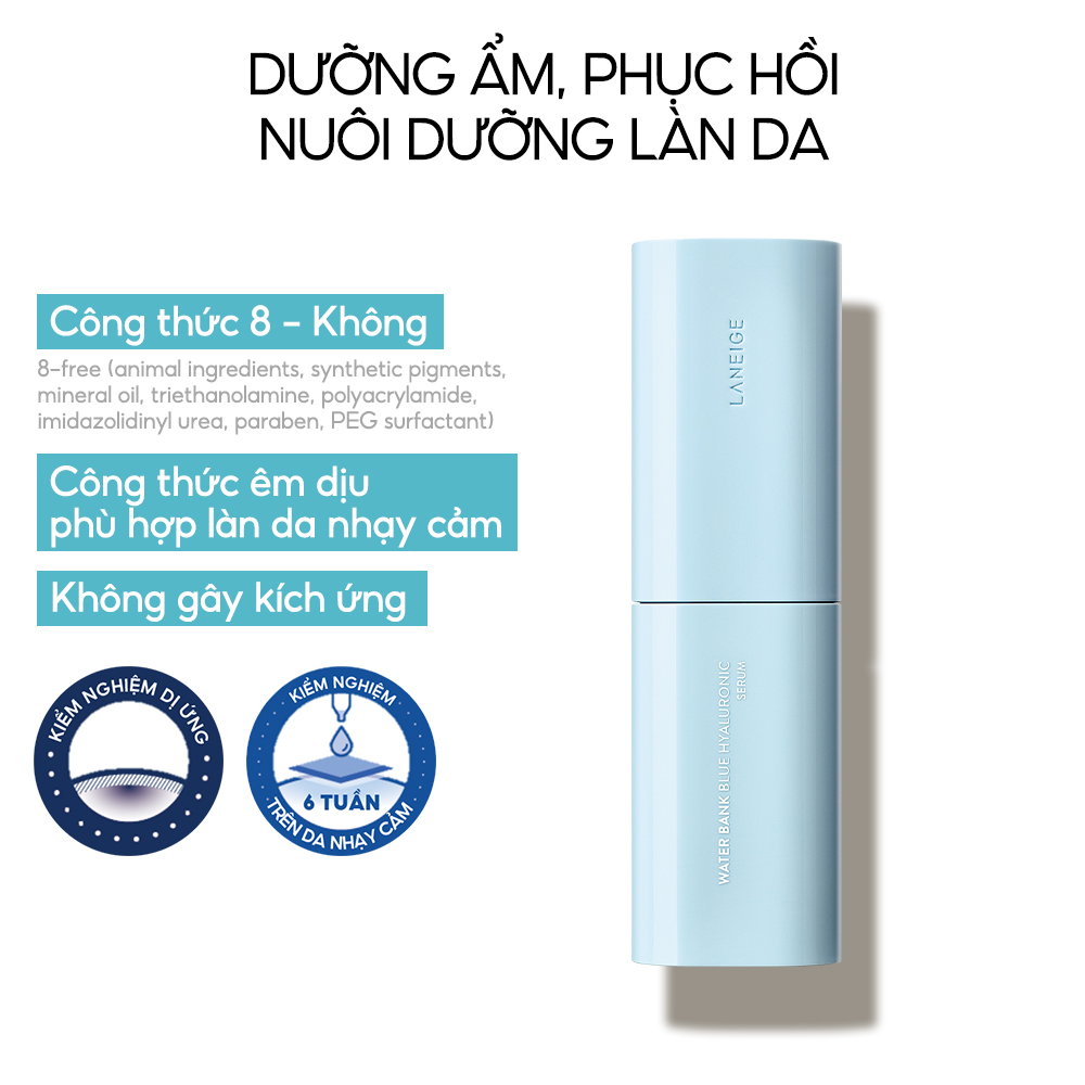 Tinh Chất Dưỡng Ẩm Laneige Water Bank Blue HA Serum 50 ml