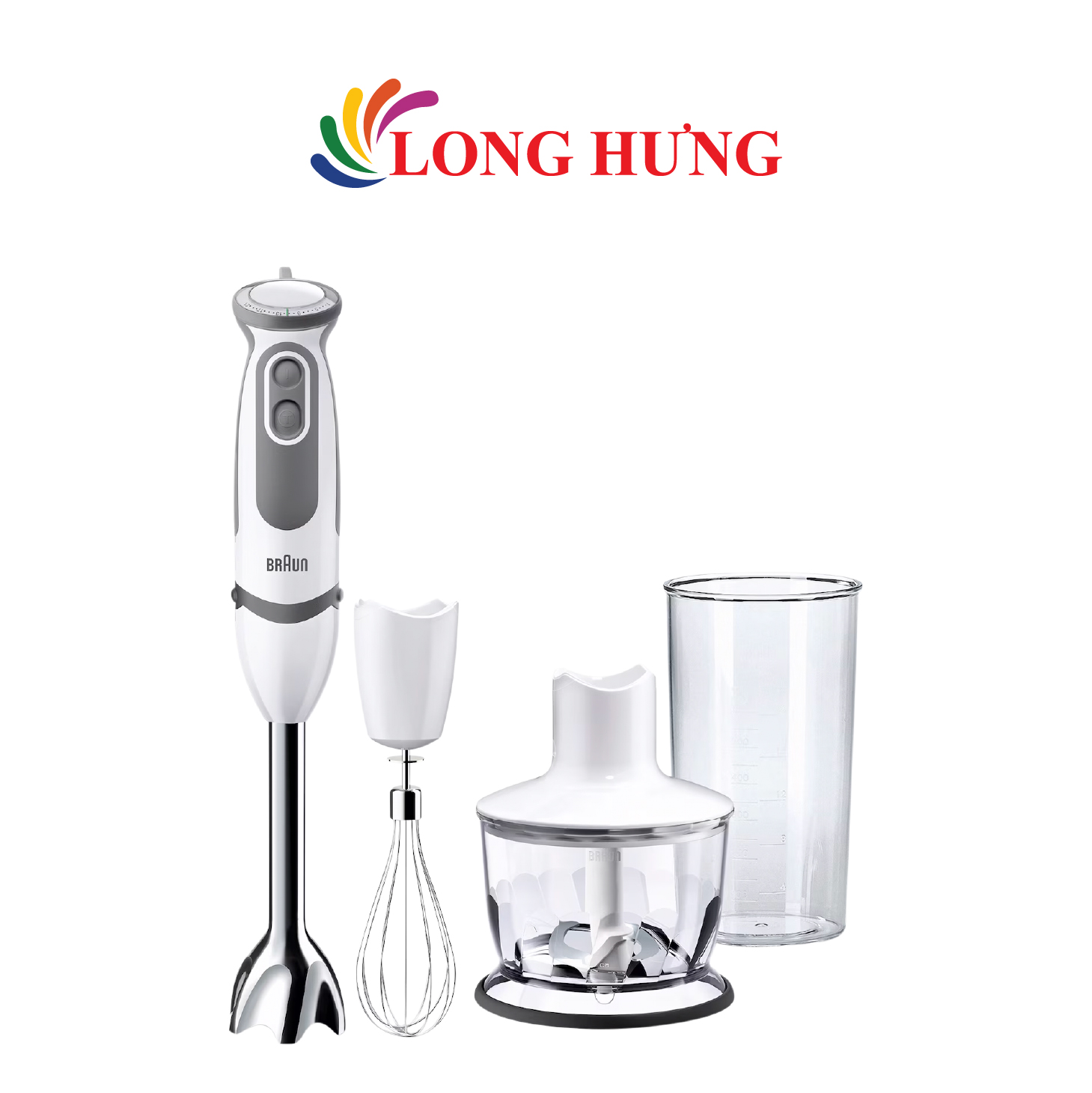 Máy xay sinh tố cầm tay Braun MQ5235WH CN - Hàng chính hãng
