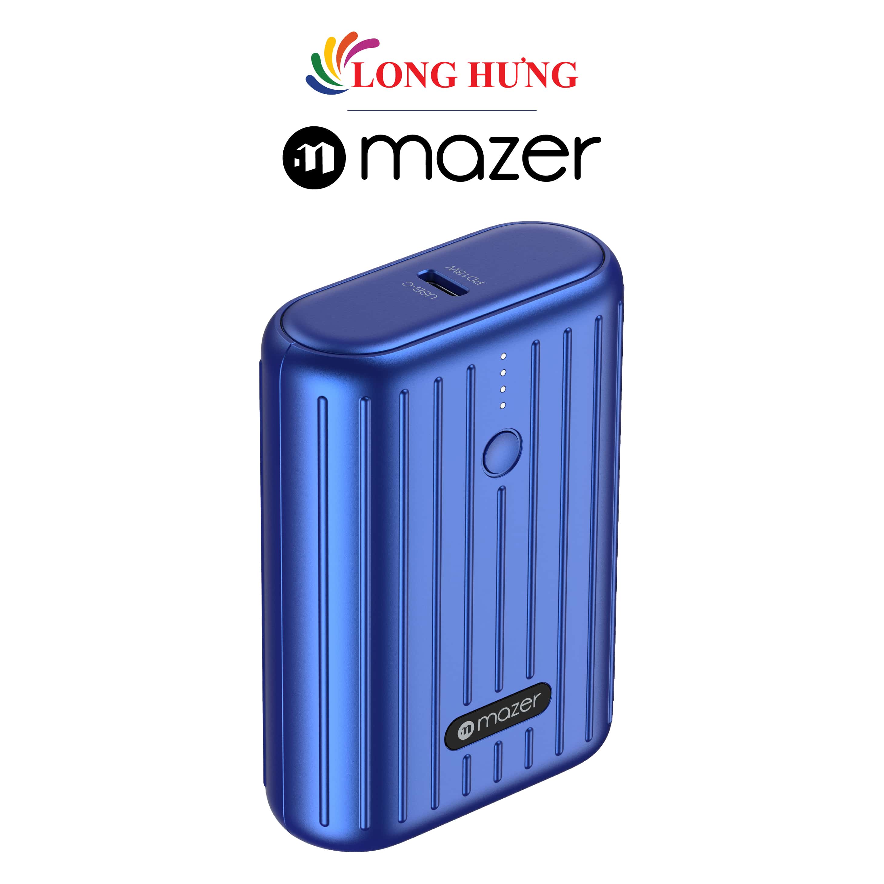 Sạc dự phòng Mazer 10000mAh PD22.5W QC3.0 M-EGMINI10.0V2 - Hàng chính hãng