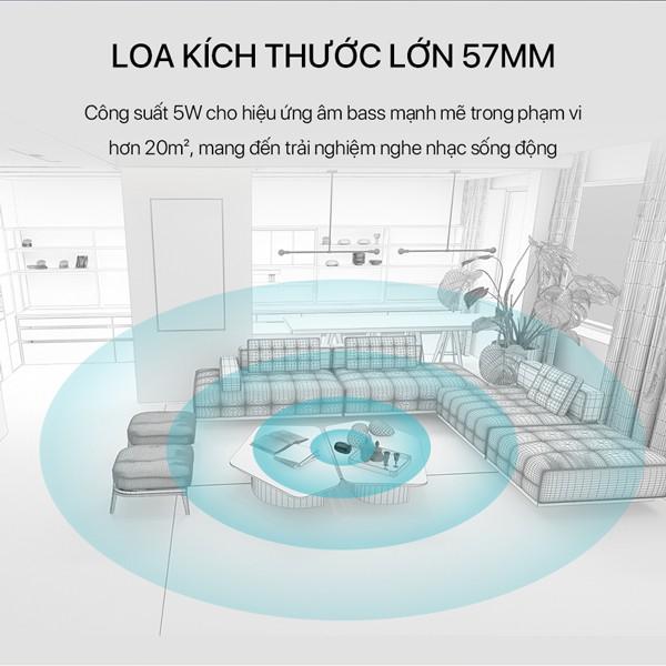 Loa Nghe Nhạc Bluetooth ACOME Công Suất 5W, Hỗ Trợ Kết Nối MicroSD, USB, Đài FM, Playtime 6H - Hàng Chính Hãng