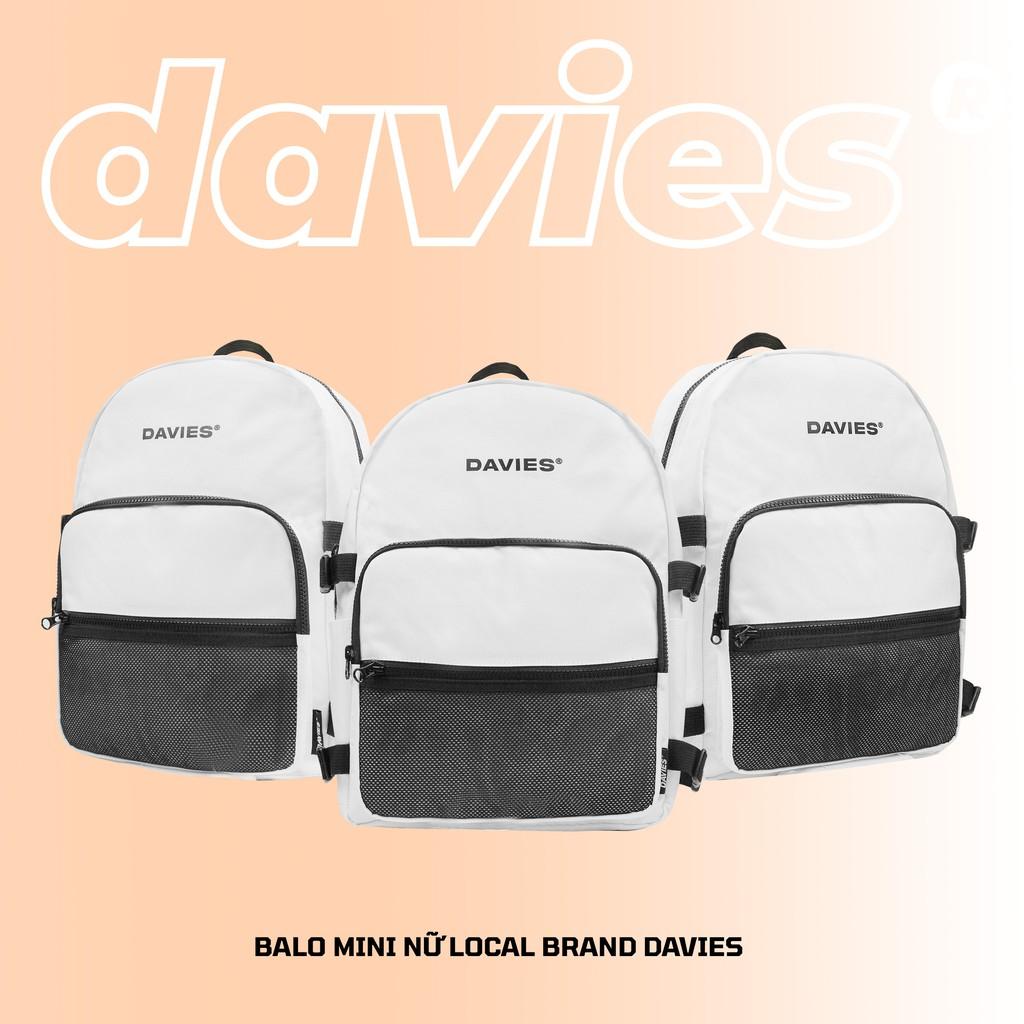 DAVIES - Balo mini vải canvas - Mini Backpack Original