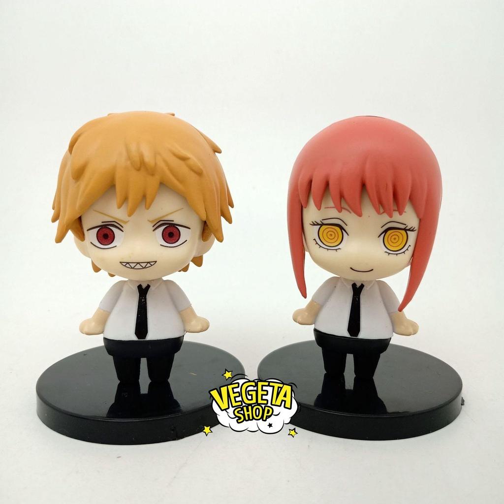 Mô hình Chainsaw Man - Denji Power Pochita Aki Hayakawa Makima Quỷ cưa Denji Quỷ máu Power - Cao khoảng 5,5~8,5cm