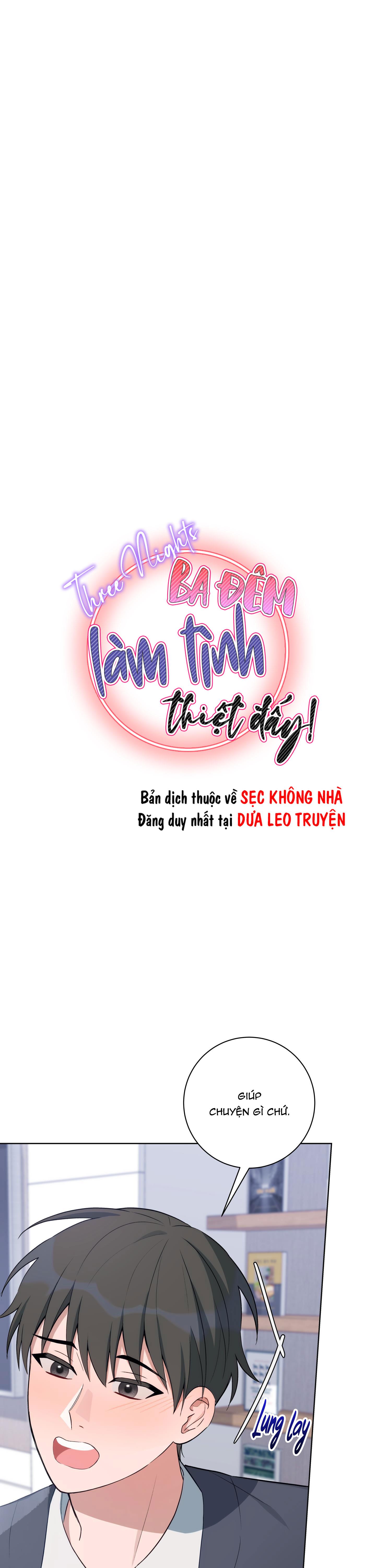 ba đêm làm tình thiệt đấy chapter 4 1