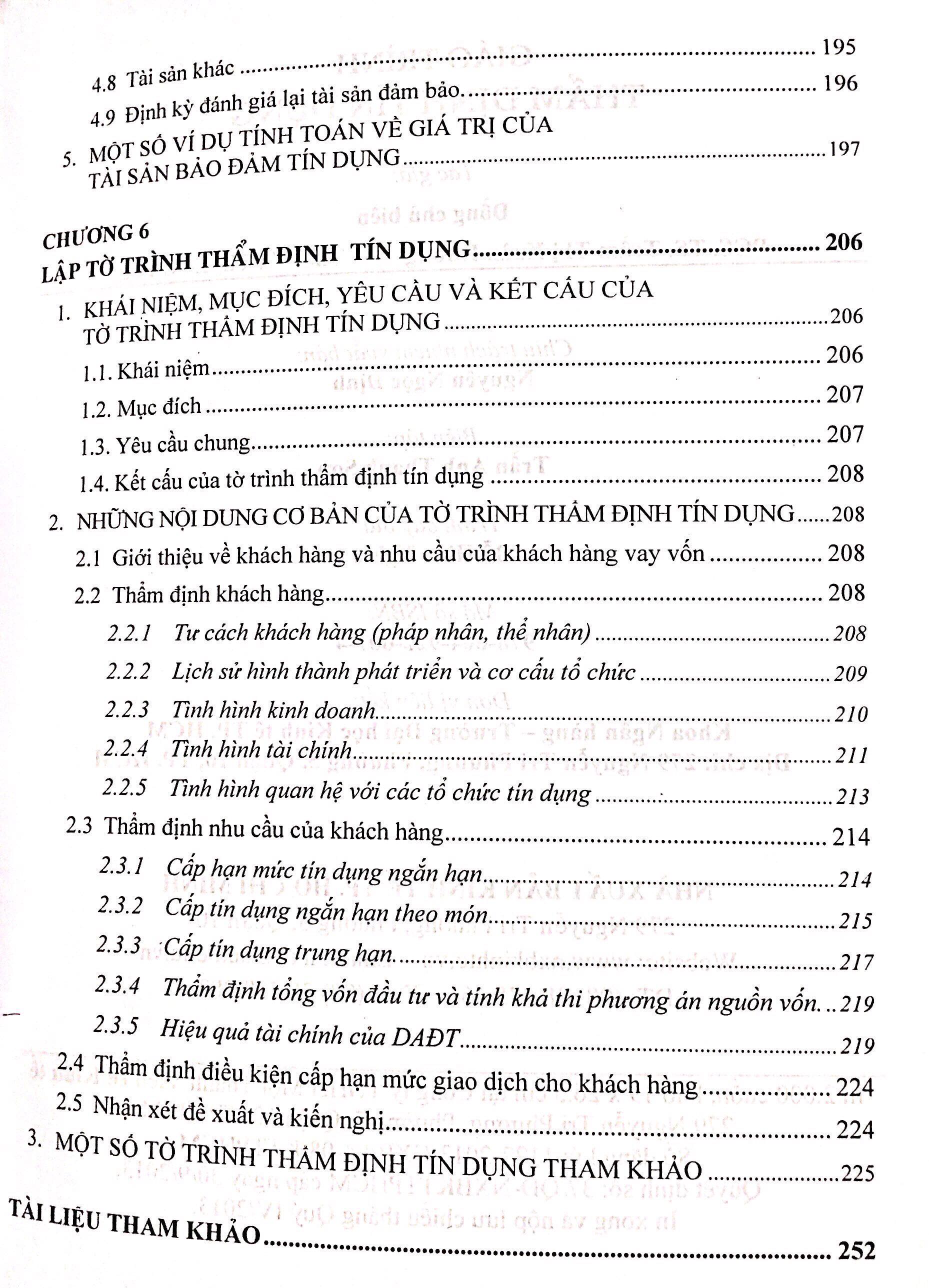 Thẩm Định Tín Dụng