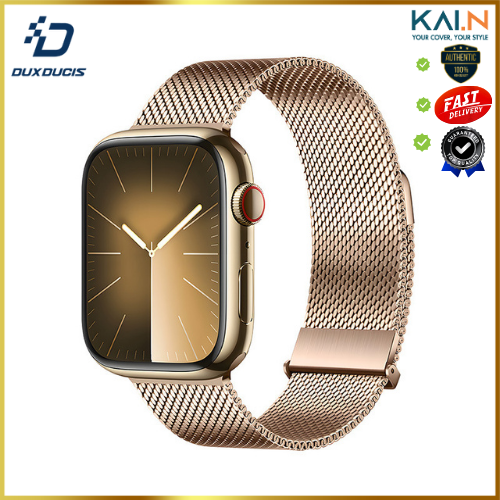 Dây Đeo Thép Dux Ducis Dành Cho Apple Watch Ultra 2 / 1, Apple Watch Series 9-1/SE/SE 2022, DUX DUCIS Milanese Pro_ Hàng chính hãng