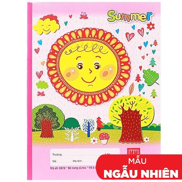 Vở Class Four Season - 5 Ô Ly 96 Trang - Hồng Hà 0373