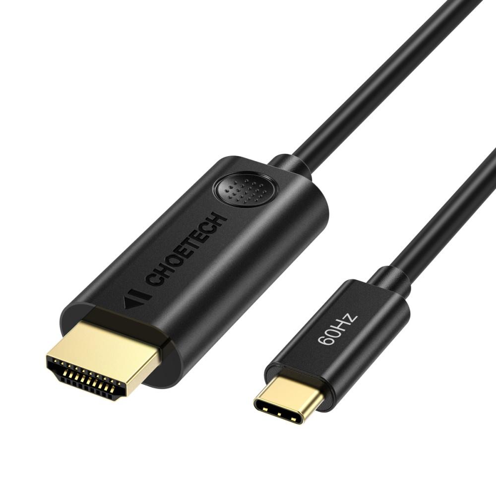 Cáp USB-C sang HDMI 1.8m PVC Choetech CH0019( HÀNG CHÍNH HÃNG)