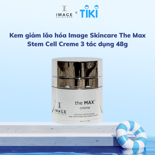 Kem giảm lão hóa Image Skincare The Max Stem Cell Creme 3 tác dụng 48g