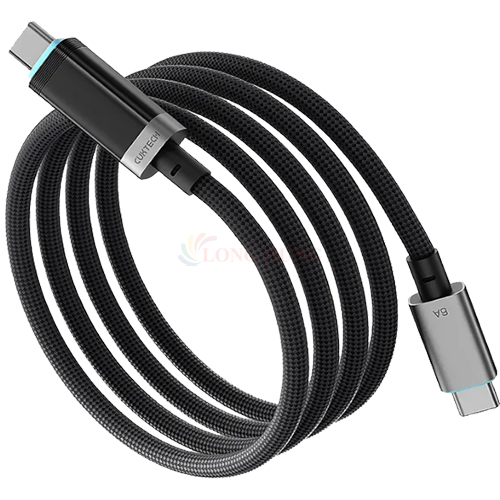Cáp USB Type-C to Type-C Cuktech Braded 6A 240W CTC615P/CTC620P - Hàng chính hãng