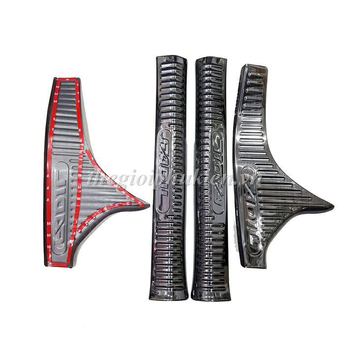 Bộ Ốp bậc, Nẹp bước chân Vinfast Fadil - Mẫu Titan