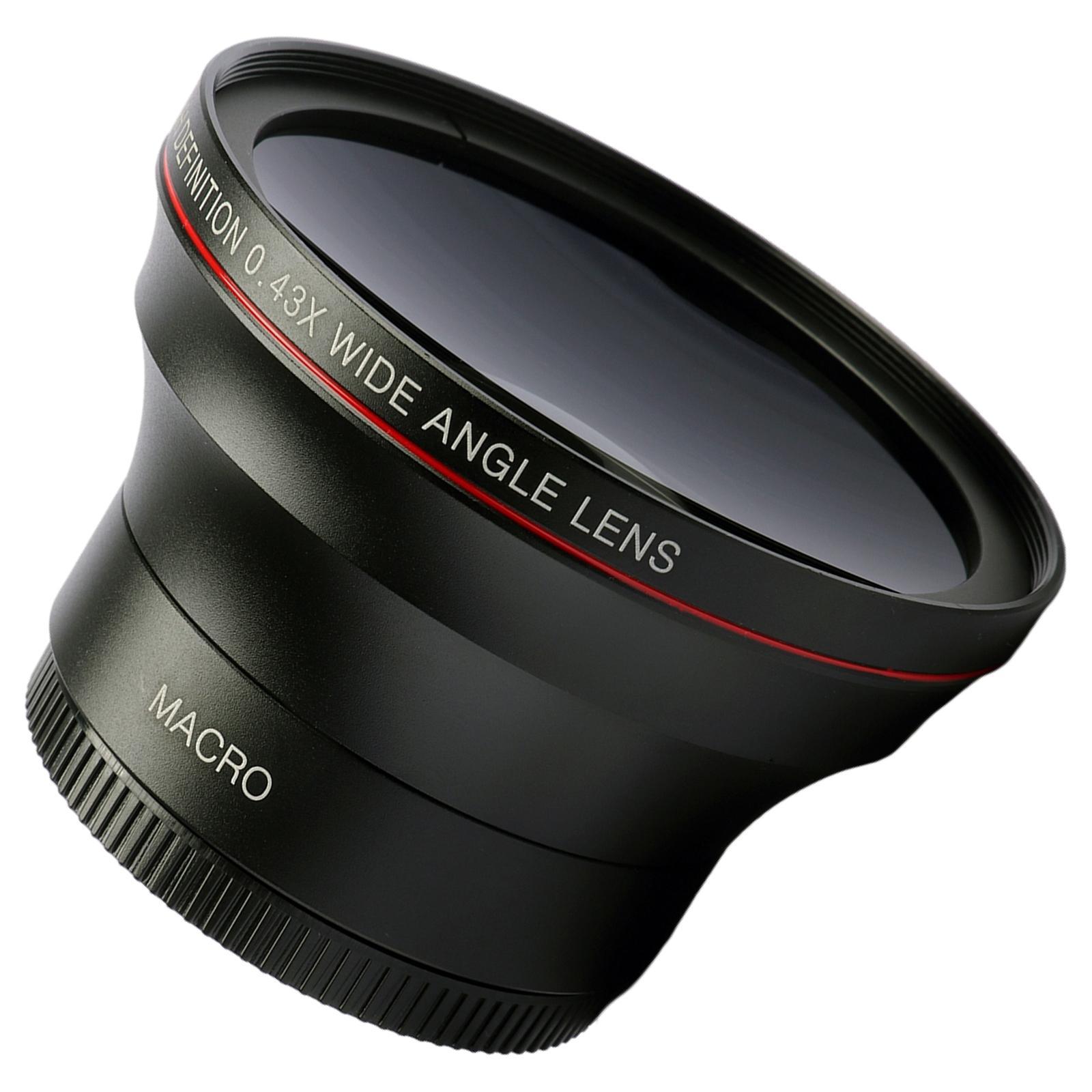 0.43x  Wide Angle Lens with  Portion for Camera Photography