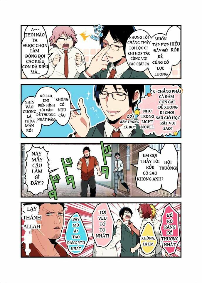 những chàng trai trở thành "ma pháp thiếu nữ" chapter 2 13