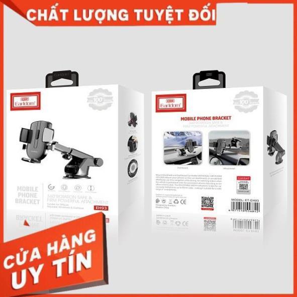 Giá Đỡ Cho Điện Thoại, Kẹp Đa Năng Trên Ô Tô Earldom EH – 93 Sang Trọng, Xoay 360 Độ hàng chính hãng