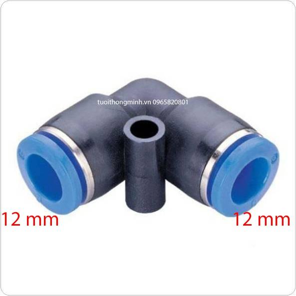 Cút, góc nối nhanh ống 6,8,10,12mm ống PU, PE