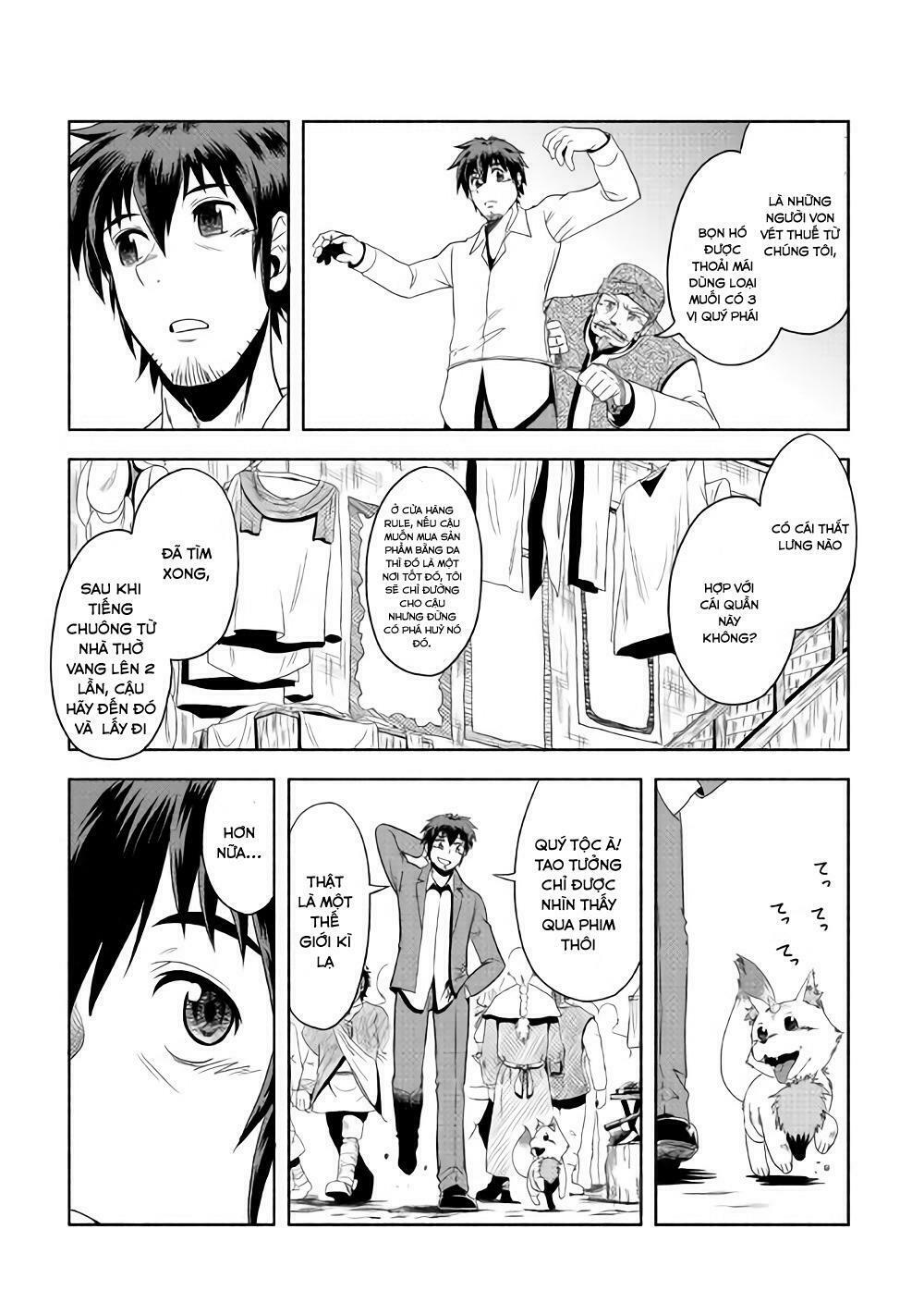 isekai ni tobasareta ossan wa doko e iku? chapter 2 8