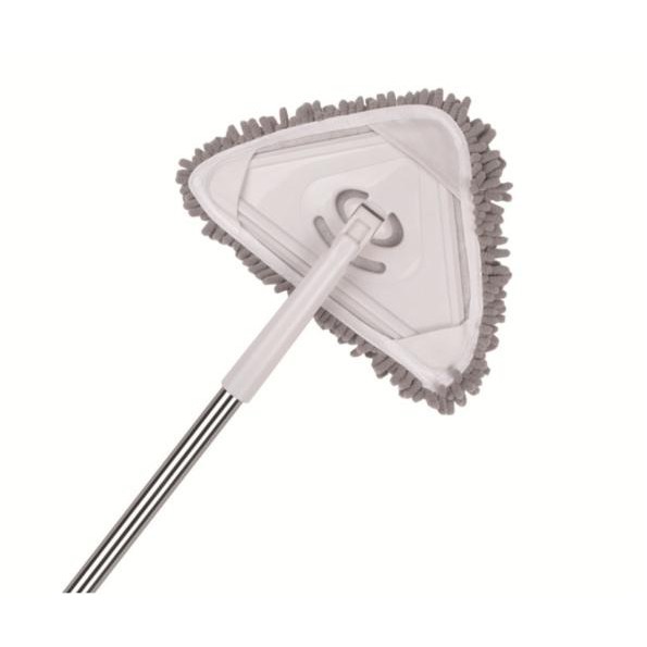 Bộ Cây vệ sinh lau rửa kính lau sàn 2 mặt kéo dài 1.9m Shika Triangle