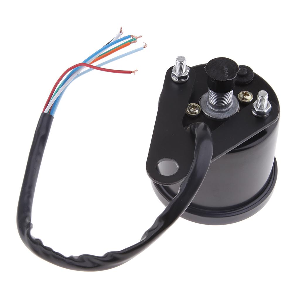 12V Motorcycle Digital LCD   Fuel Meter Gauge