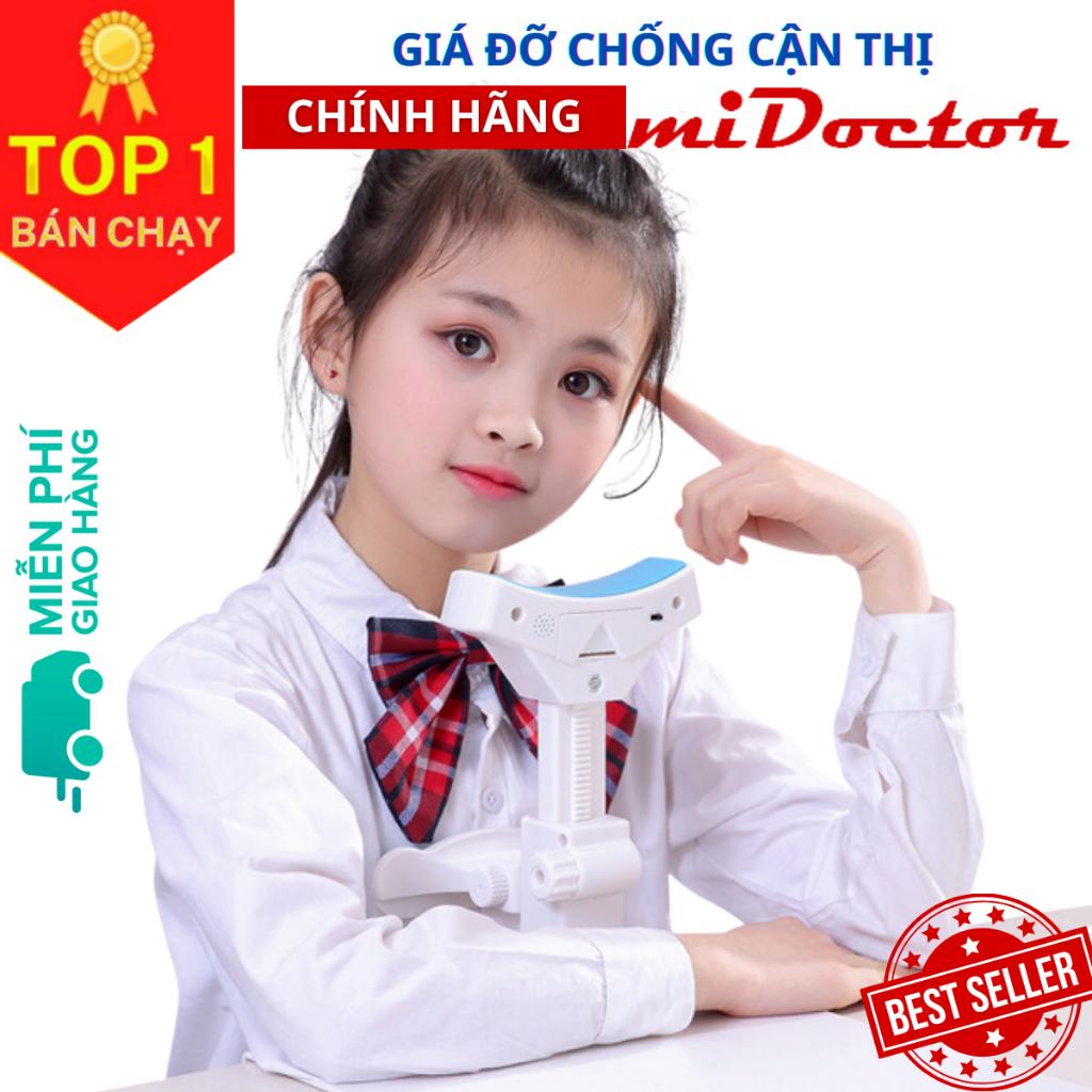 Giá Đỡ Cằm Chống Cận Thị Cải Tiến PRO Dụng Cụ Chống Gù Hỗ Trợ Ngồi Thẳng Lưng Tặng 3 Con Cá Heo Luyện Chữ Hãng miDoctor0