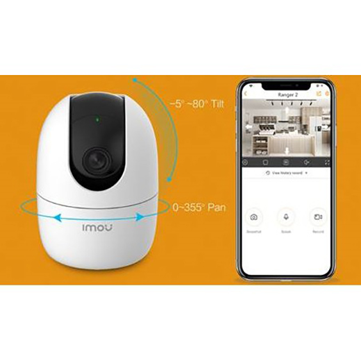 Hình ảnh Camera wifi gia đình IMOU Ranger 2 A42P 4MP chính hãng xoay 360 độ , đàm thoại hai chiều , nhận thông báo khi phát hiện chuyển động và tiếng động lạ - Hàng Chính Hãng