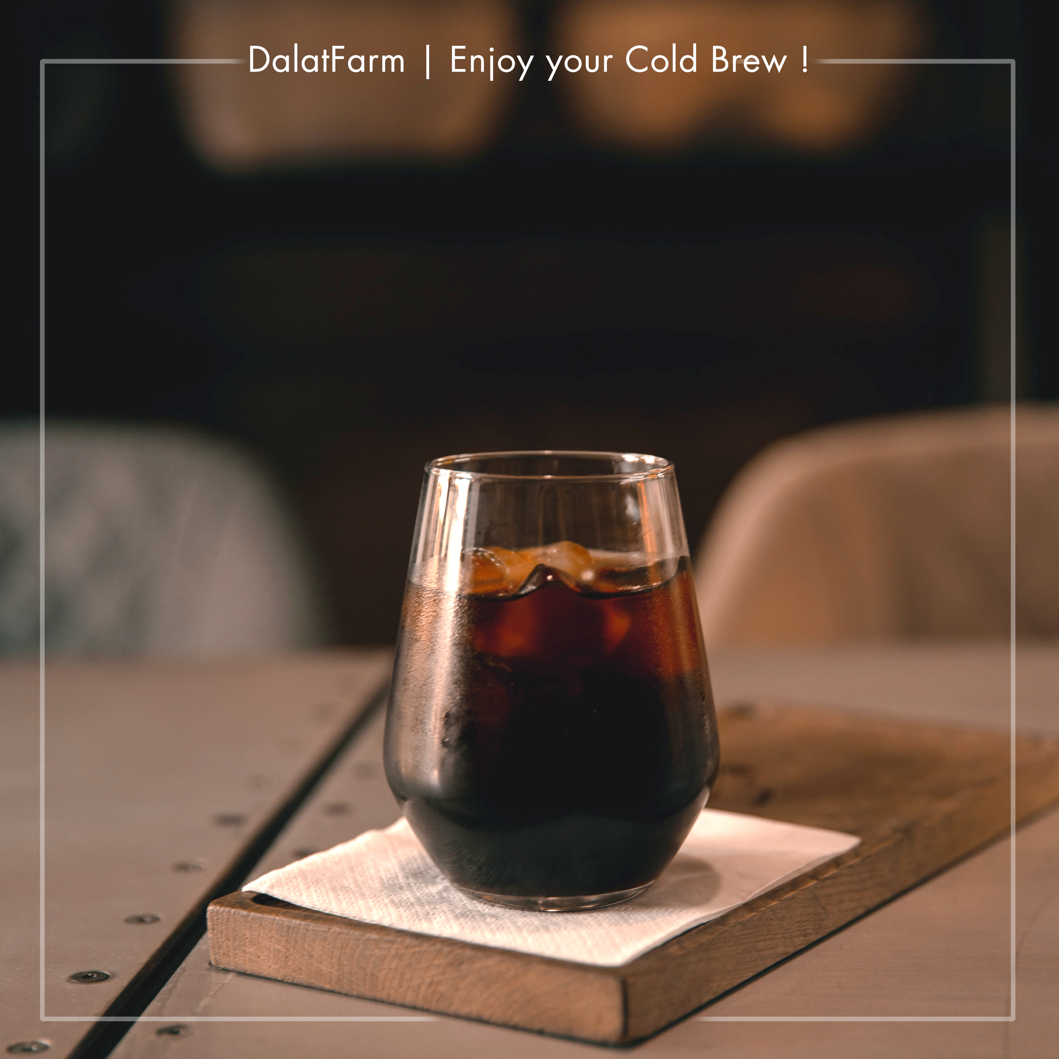 Cà Phê Cold Brew Arabica Cầu Đất DalatFarm - Túi 125 g