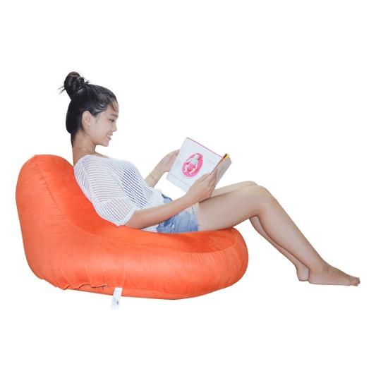 Ghế lười hạt xốp thư giãn The Beanbag House dáng quả lê, thoải mái, êm ái, phù hợp mọi đối tượng cho trẻ em và người lớn