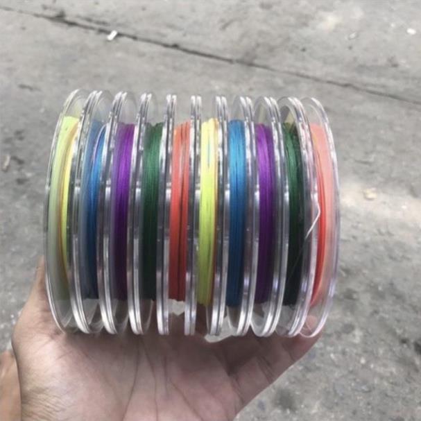 Dây dù câu cá PE Lure X8 - 7 màu cao cấp