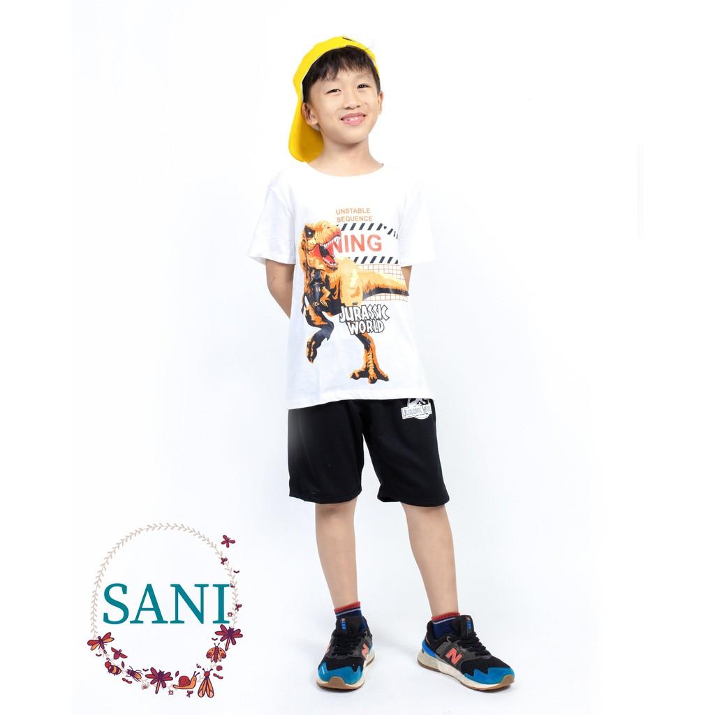 Bộ quần áo bé trai size đại 20-40kg Đồ bộ bé trai ngắn tay mặc hè