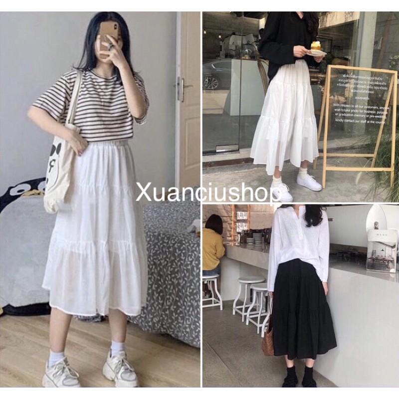 Chân Váy Xoè 3 Tầng