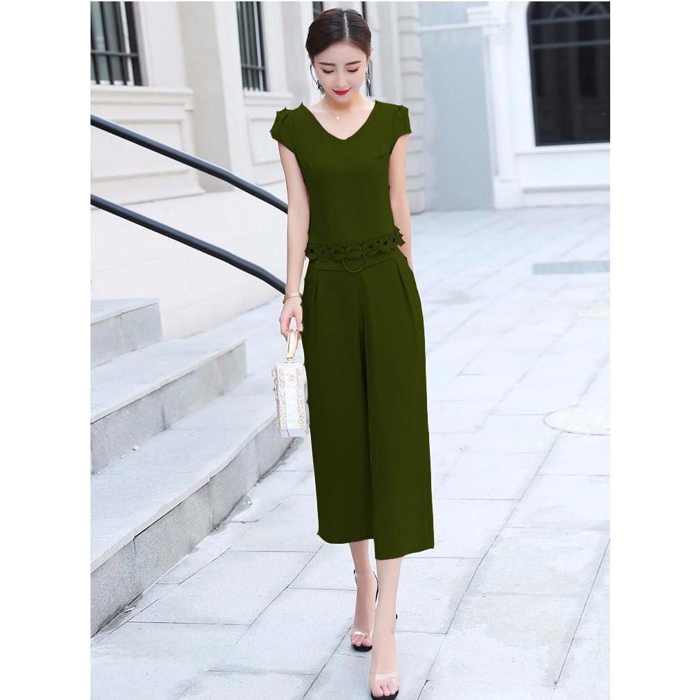 SET BỘ THỜI TRANG ỐNG RỘNG KIỀU NỮ-(1221