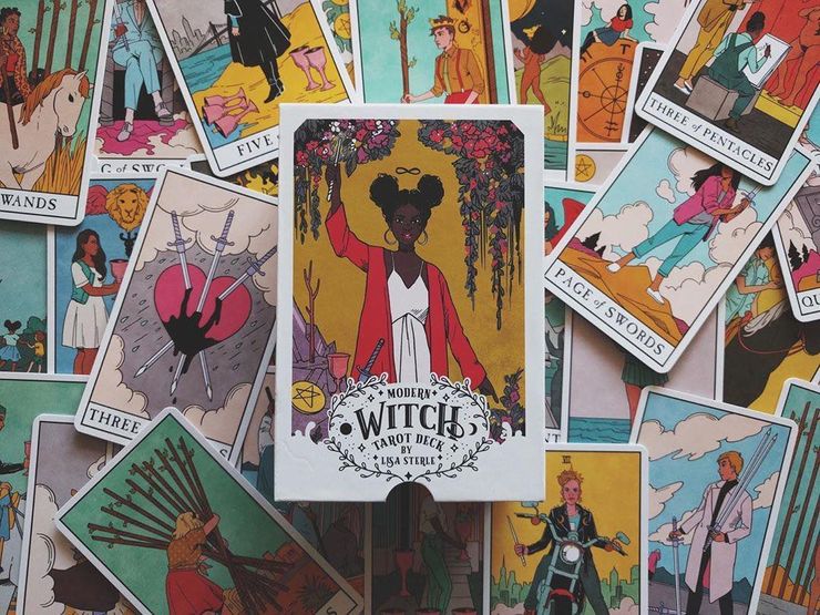 Bộ Bài Bói Modern Witch Tarot New Đẹp