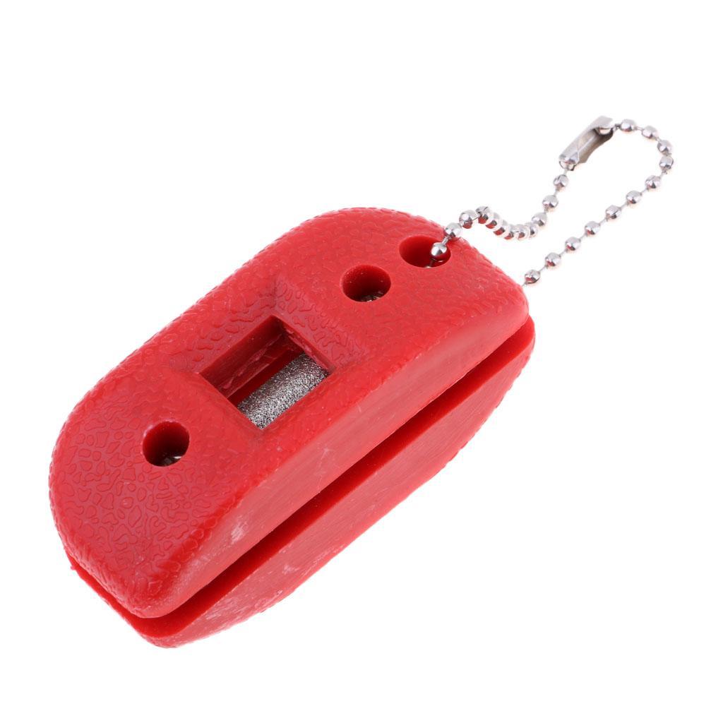 Skate   with Carry Pouch for Hockey Player/Avid Skater Red