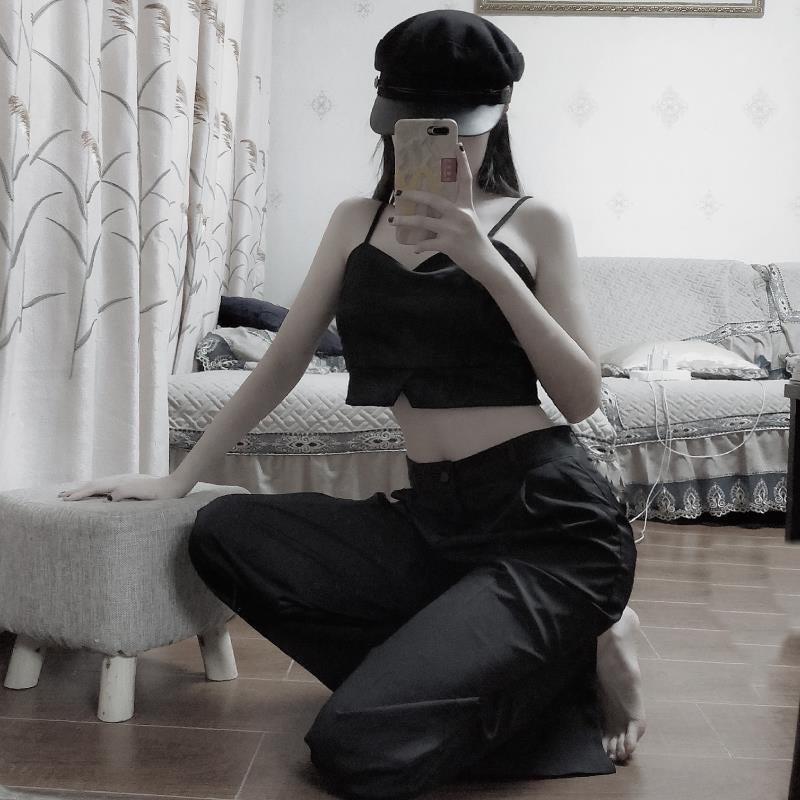 Quần ống rộng culottes xuông dài 100cm siêu Hot