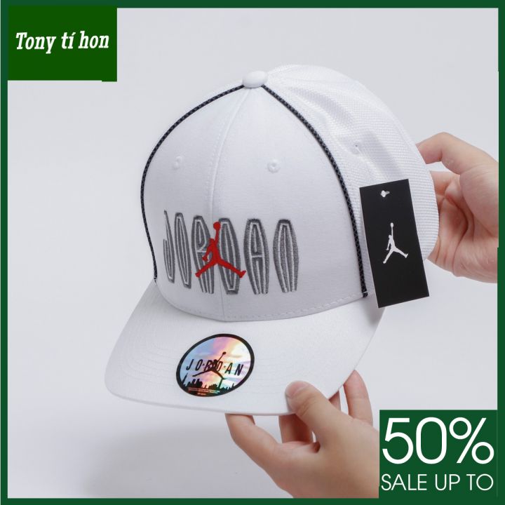 Tony tí hon - Mũ/nón kết lưỡi trai snapback JD1 logo bít đuôi cá tính thời trang nam nữ cao cấp màu đen/trắng/xanh