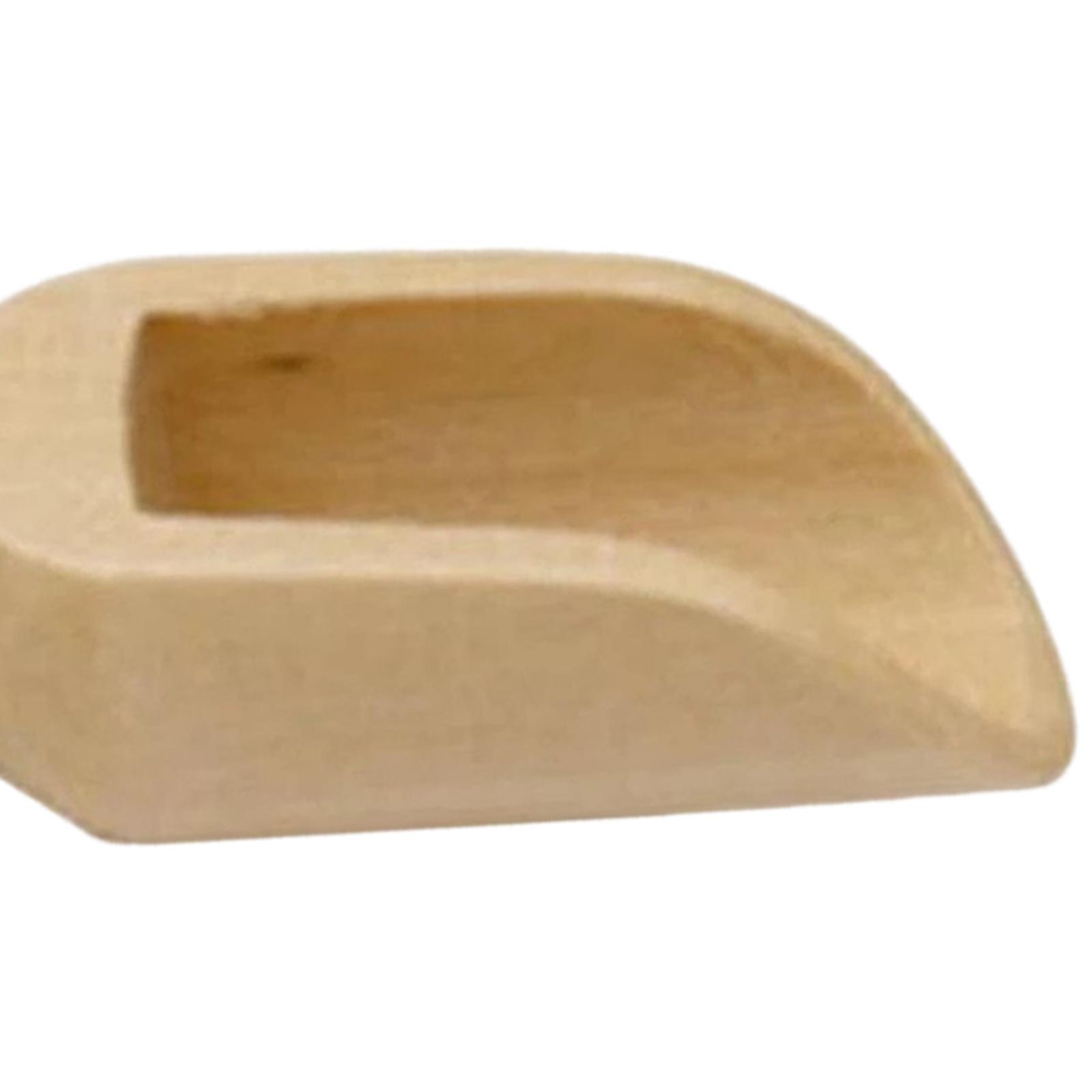 3 Pieces Mini Wooden Spoon Mini Shovel Mini Bath Salt Spoon for Coffee