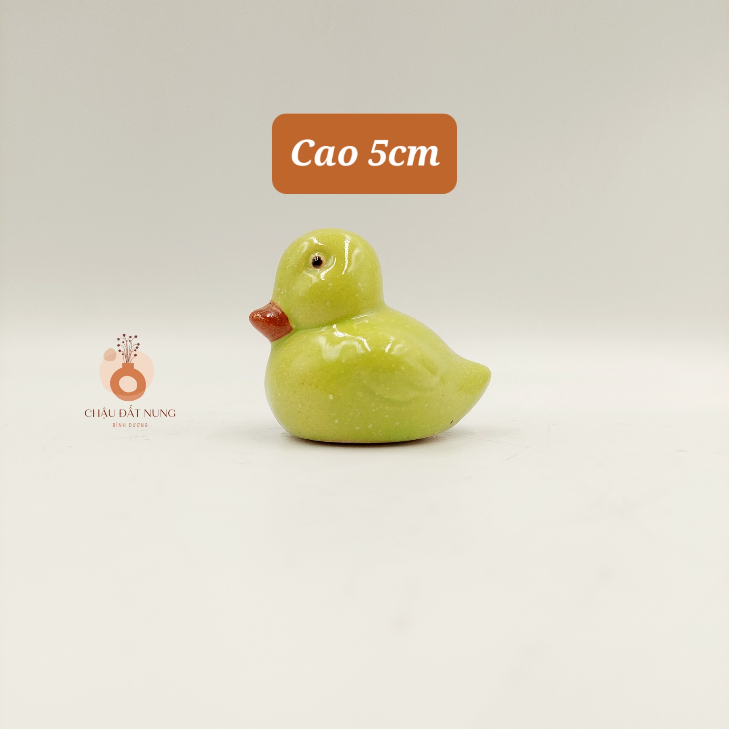 Trang trí sân vườn - Gà nhí, Vịt nhí 56, chiều cao 5cm đến 6.75cm - Phụ kiện terrarium - Phụ kiện tiểu cảnh