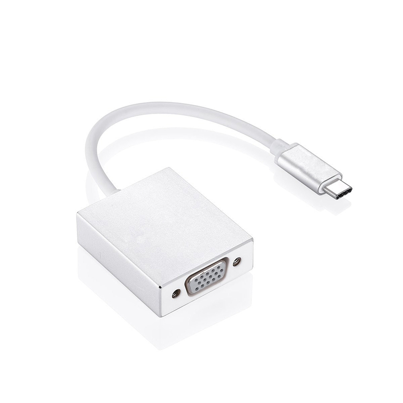 Cáp USB Type C to VGA cho Macbook
