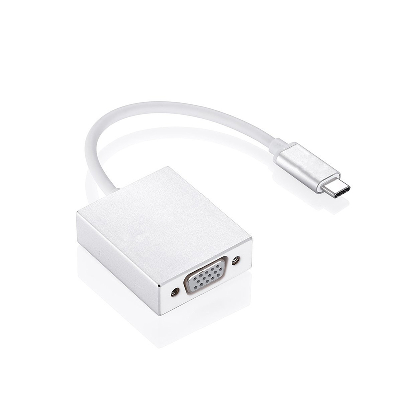 Cáp USB Type C to VGA cho Macbook chuẩn USB 3.1 Type-C AZONE