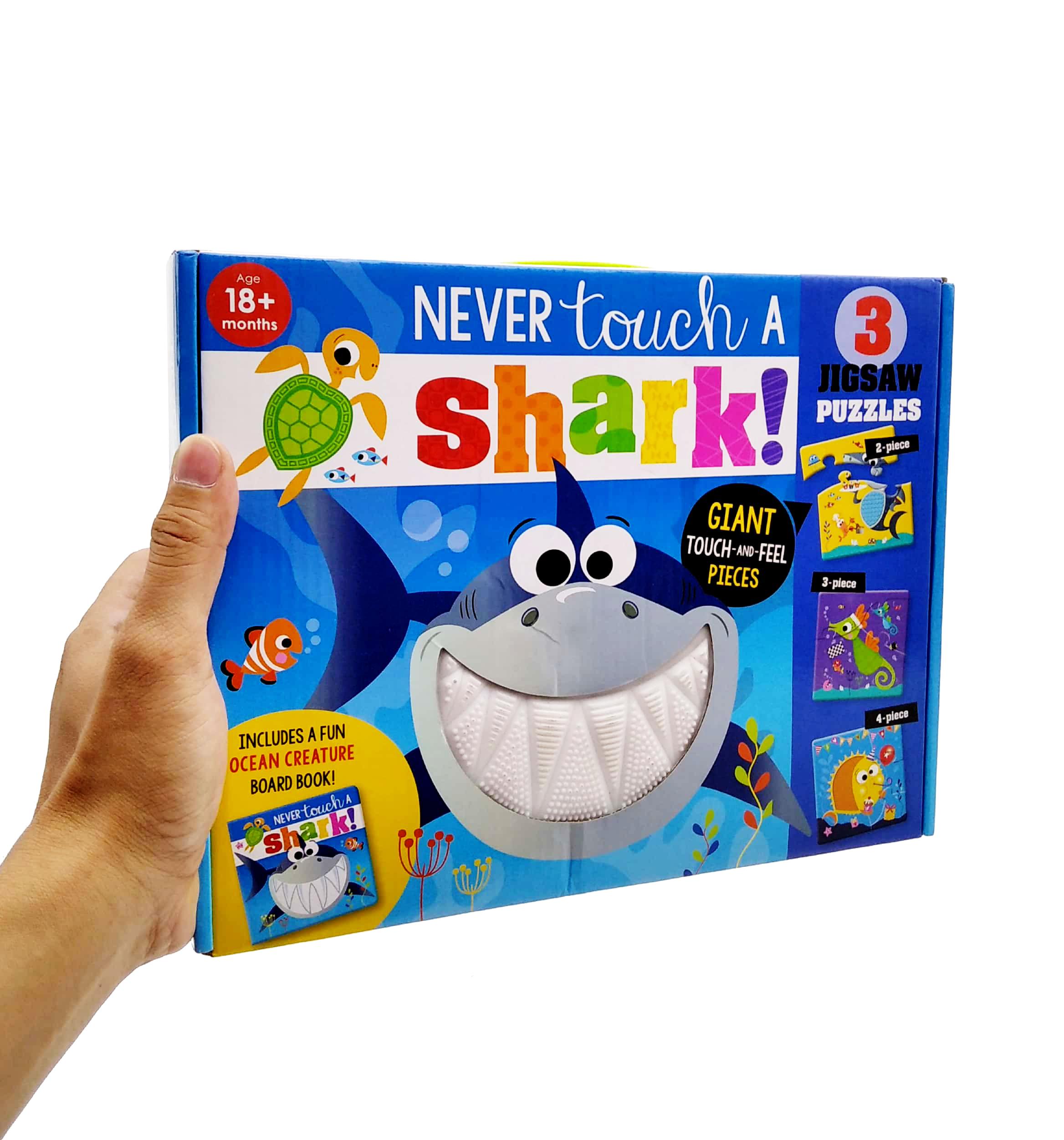 Never Touch A Shark! 3 Jigsaw Puzzles