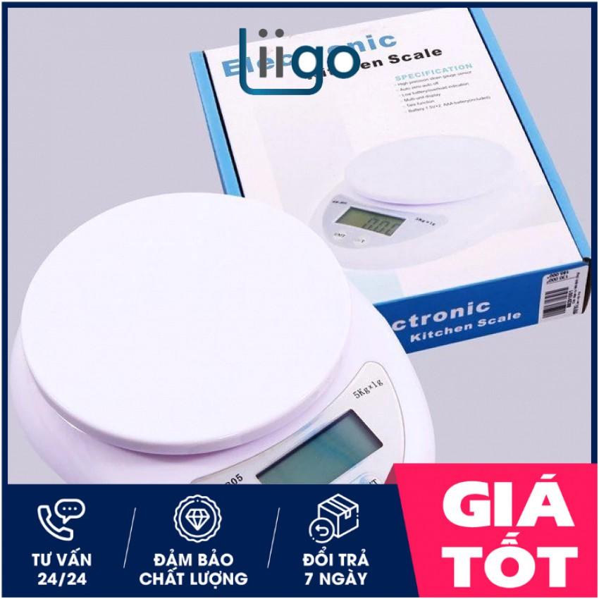 Cân ĐIỆN TỬ nhà bếp loại tốt 5kgHàng Loại I