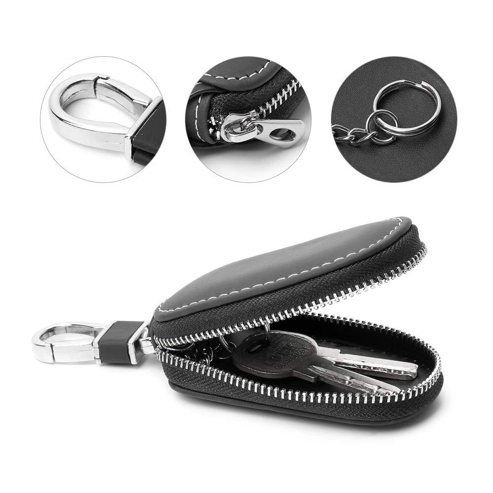 Vỏ khóa xe thật bằng da, tàu sân bay phím xe từ túi da từ xa cho nam giới khóa xe hơi