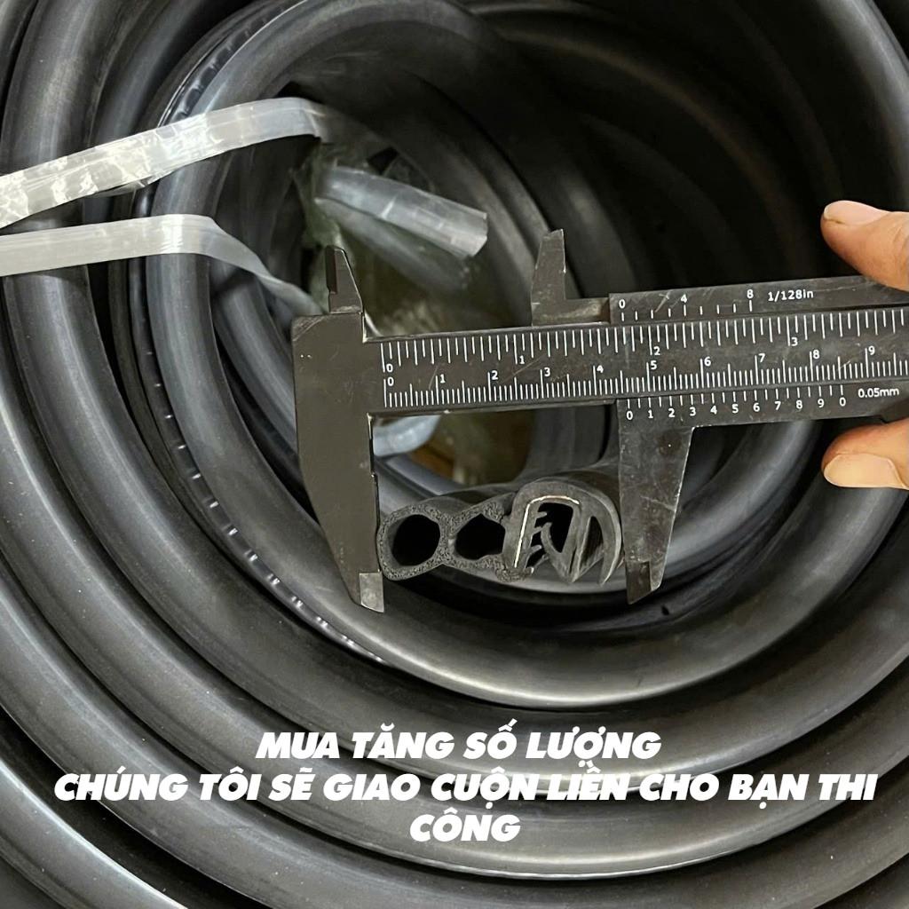 Gioăng cao su khung cửa  xe tải , xe container kích thước 37mm x 14mm