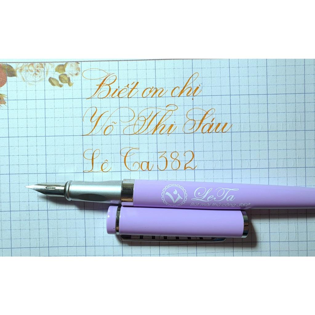 Bút Leta 382 Calligraphy - Bút lá tre ngòi S viết siêu đẹp