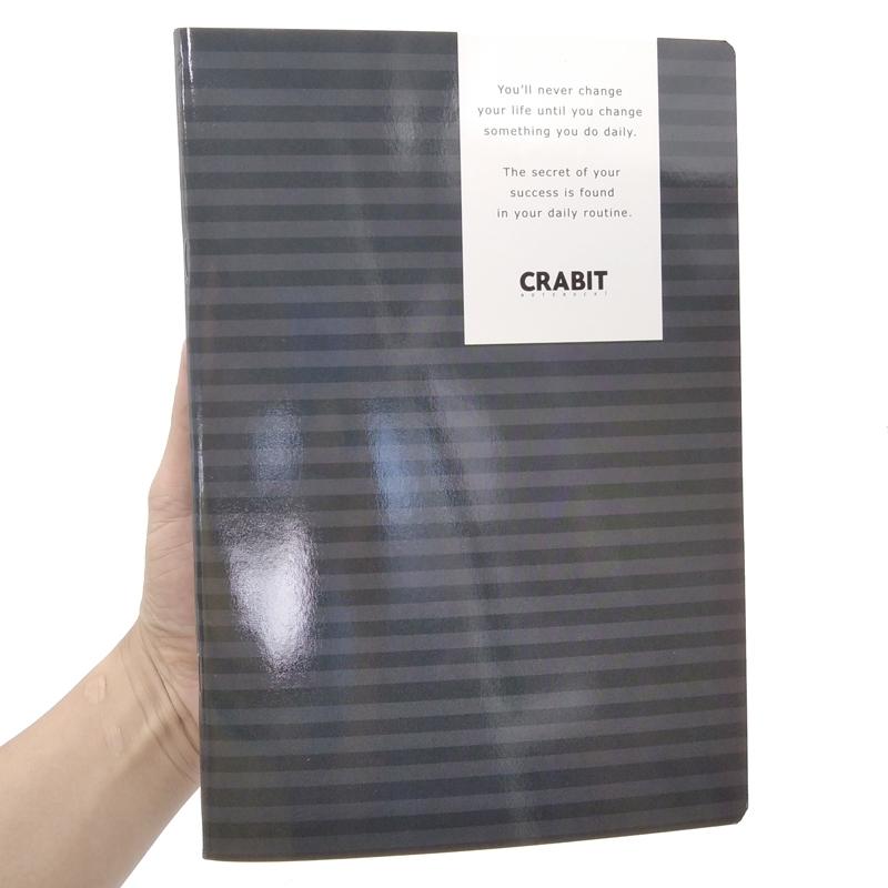 Vở Kẻ Ngang 120 Trang - Crabit Notebuck 1614 (Mẫu Màu Giao Ngẫu Nhiên)