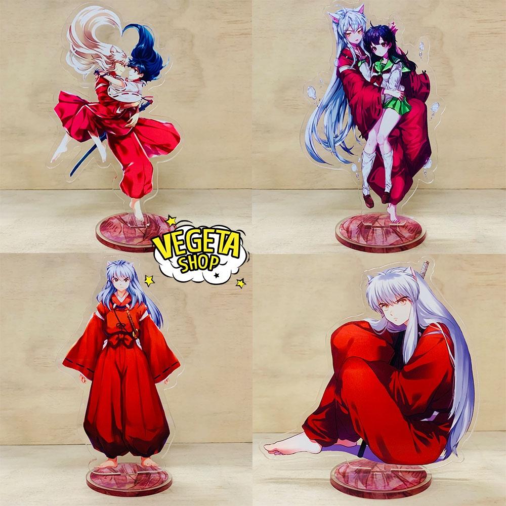 Mô Hình Tượng Standee Acrylic Mica 2 mặt - Inuyasha - Inu Yasha Higurashi Kagome Sesshomaru Kikyou Kikyo Sesomaru