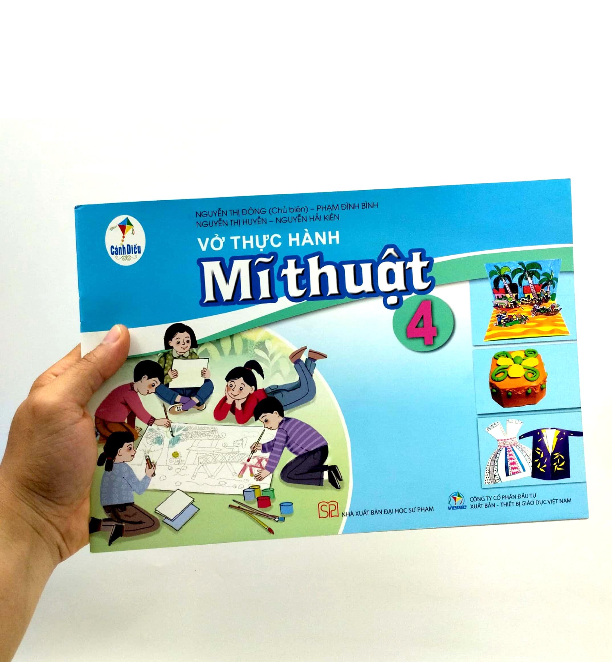 Vở Thực Hành Mĩ Thuật 4 (Cánh Diều) (Chuẩn)