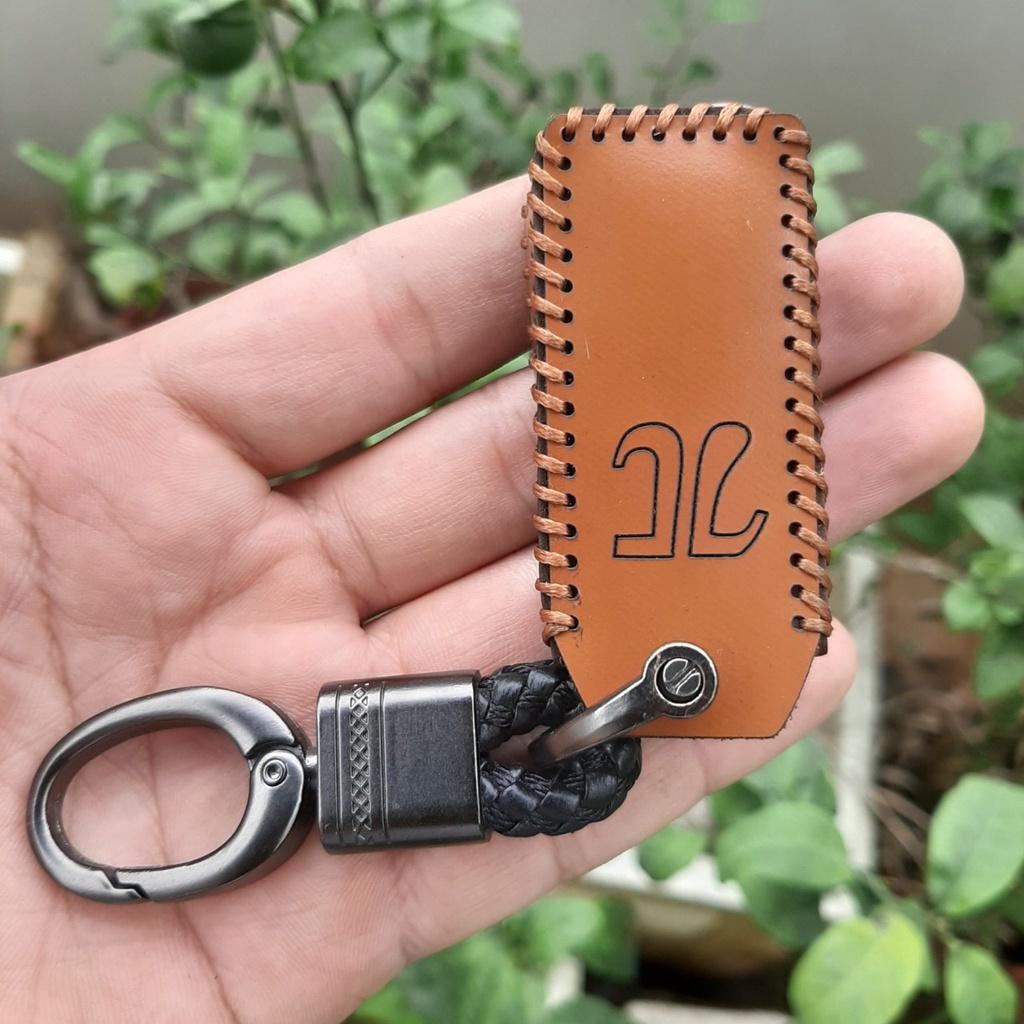 Bao Da Chìa Khóa Remote Pitech chống trộm, keyfob Pi V1 và V2 da thật 100%, bảo hành 2 năm