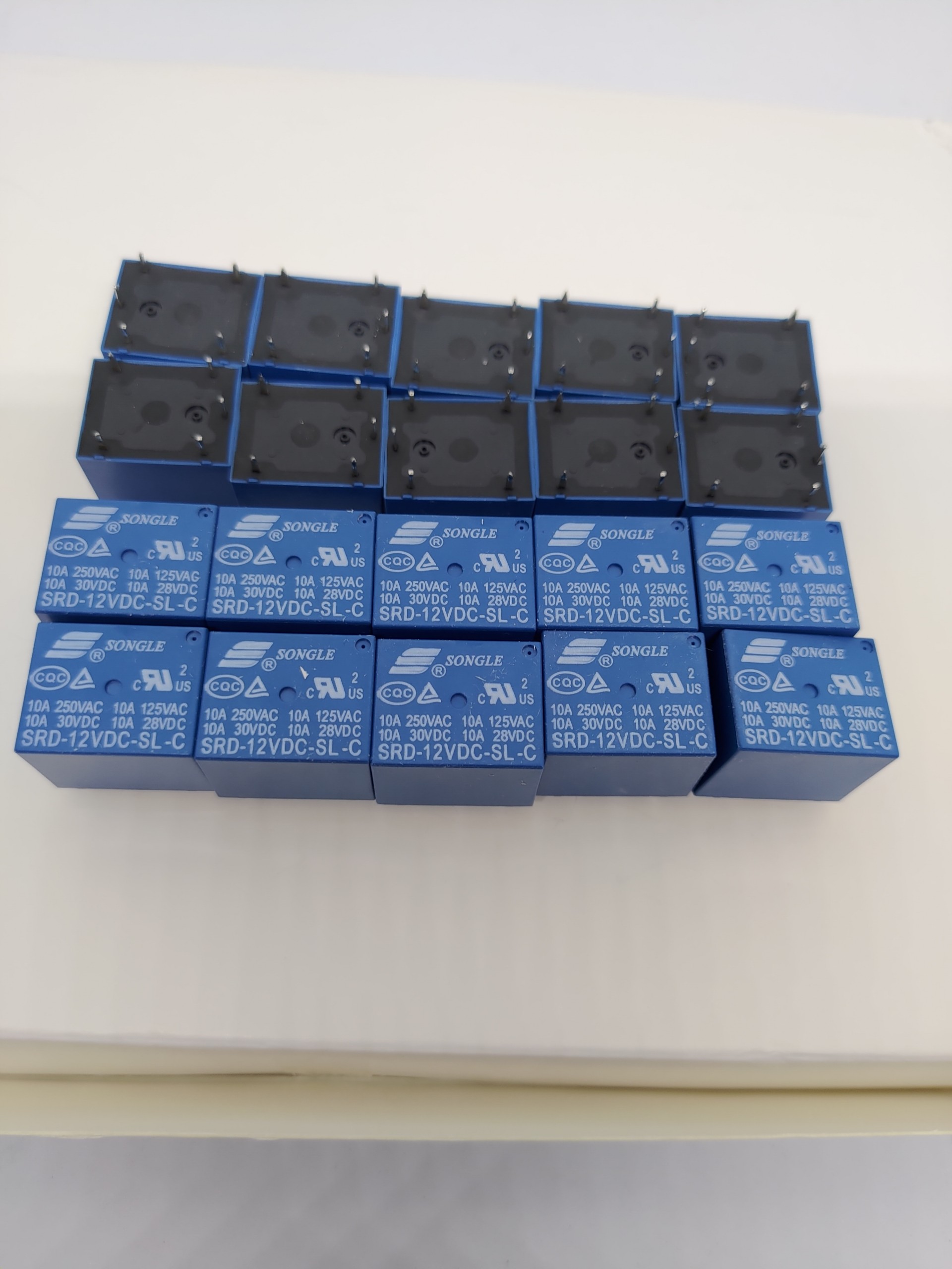 (COMBO 10 CÁI) Relay 5 Chân 12V - 24V 10A, Rơ Le 5 Chân 10A, HÀNG SONGLE LOẠI TỐT