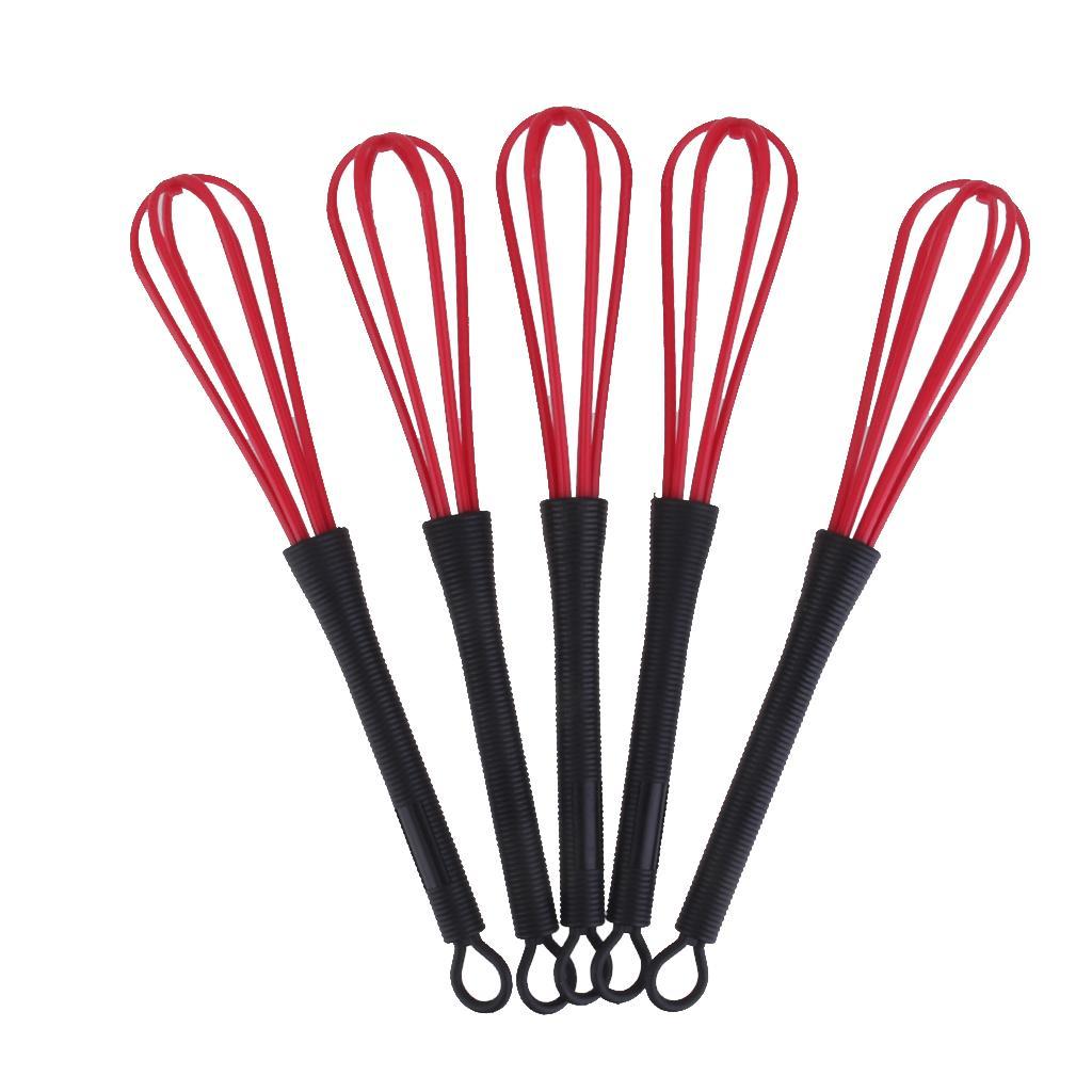 Mini Whisks Egg Beating Whisk Mixer Kitchen Tool Balloon Whip Mixer Stirrer