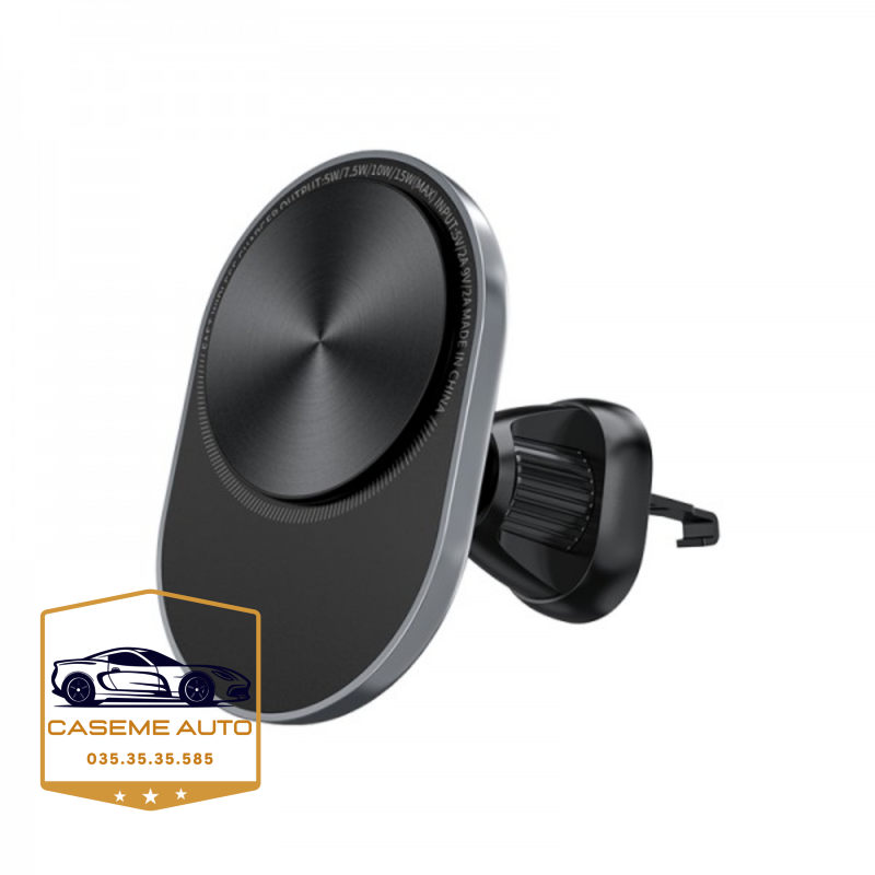 Giá Đỡ Điện Thoại Kèm Sạc Không Dây Từ Tính WIWU CH312 Cho Ô Tô - Hàng Chính Hãng