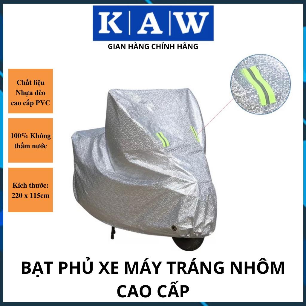Bạt phủ xe máy tráng nhôm, Áo Trùm Xe Máy 3D Siêu dày, Chống mưa, Chống nắng, Chống bụi hiệu quả - BH 1 ĐỔI 1